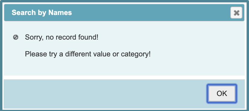 findByNameNoneFound